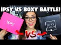 IPSY GLAM PLUS vs. BOXYLUXE! Which Upgrade Worth It?! June Ipsy & Boxycharm Unboxing & Try On!