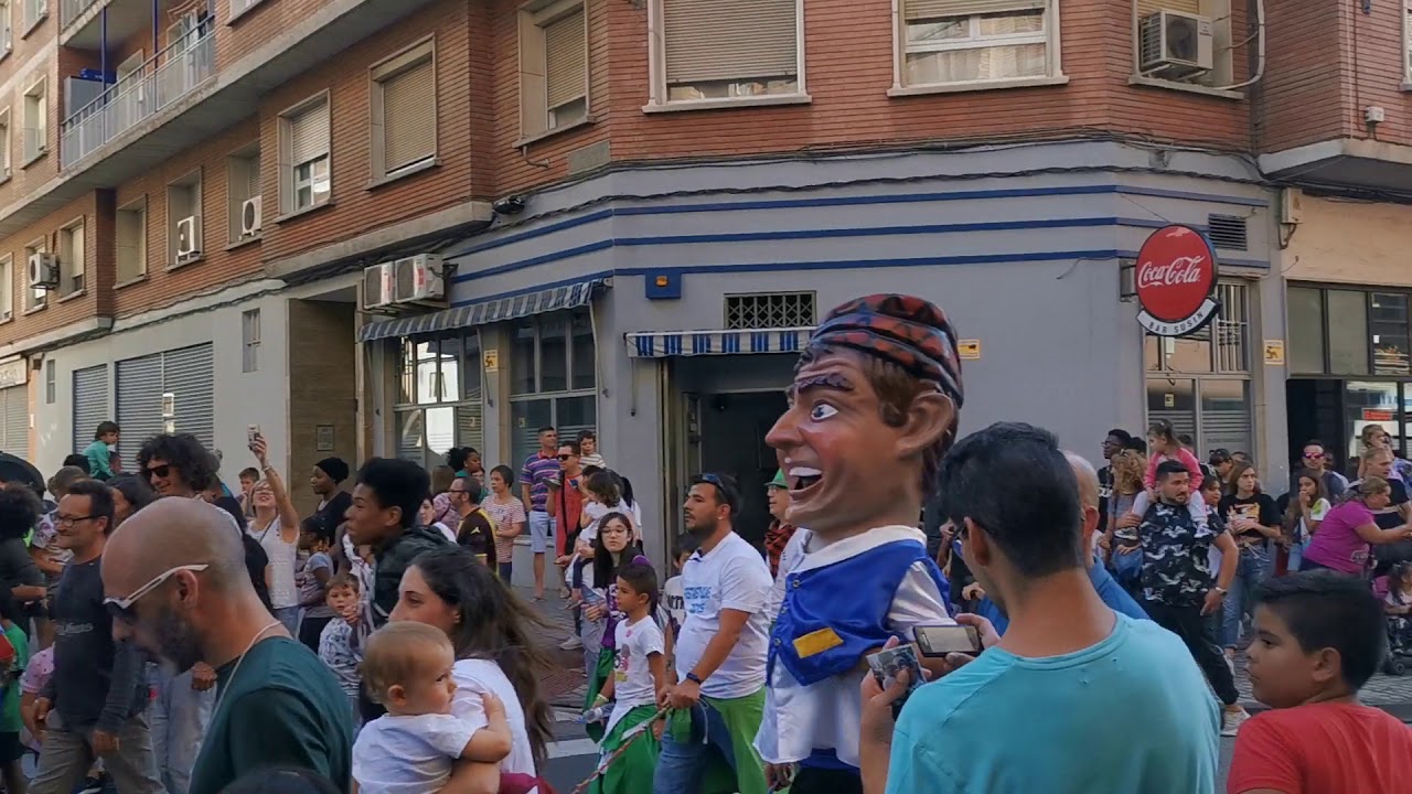 FIESTAS DE LAS DELICIAS 2019 CABEZUDOS