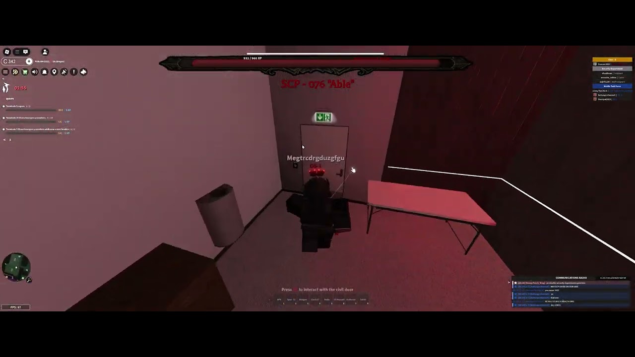 First 076 breach in the new Scp Roleplay Update. - YouTube