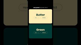 A new color palette inspiration for your future projects! Save and follow for more! #coding #css