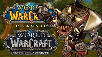 Soloing Hogger at Level 1 - Retail Vs Classic (State of Leveling Discussion)