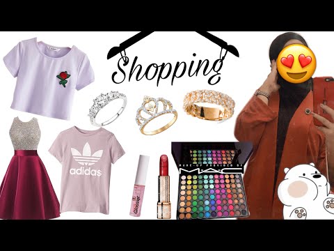 فلوك جولة في سوق العشار مكياج ملابس اكسسوارات Go To Shopping
