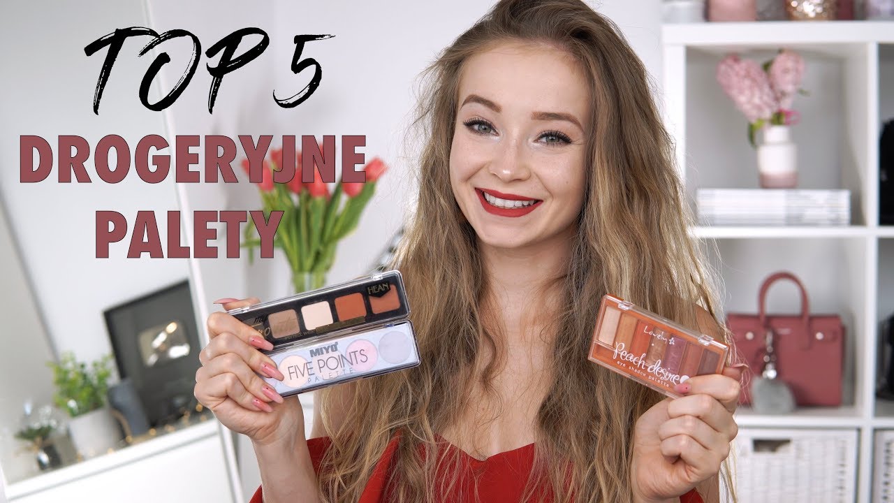 NAJLEPSZE DROGERYJNE PALETY CIENI | TOP 5