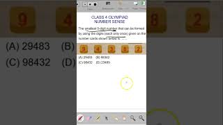 Can you solve this? Class 4 Olympiad: Number Sense_Q2 #class4 #maths #viral #trendingshorts #tricks