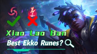 You Need To Try HAIL OF BLAZES EKKO Now! | Xiao Lao Ban