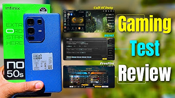 Infinix Note 50s 5G Gaming Test - COD | Free Fire | BGMI | Gameplay Review @Techywood