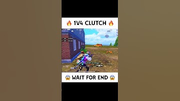 1v4 Clutch🥵🔥 Wait For Twist || #shorts #bgmi #pubgmobile