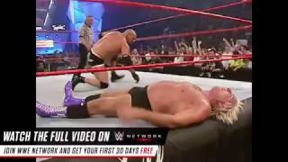 Goldberg Destroys Evolution - Monday Night Raw