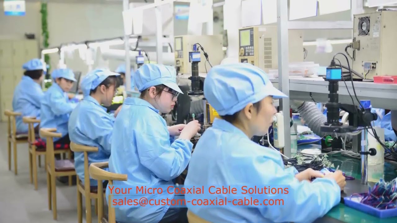 microcoax cable supplier israel I-PEX 2764-601 I-PEX micro coax cable 50 pin harness cable installat