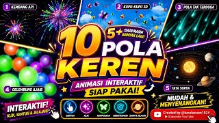 10 ANIMASI INTERAKTIF HTML YANG BIKIN KAMU KETAGIHAN! 🎮✨ (GRATIS + PAKET HEMAT)