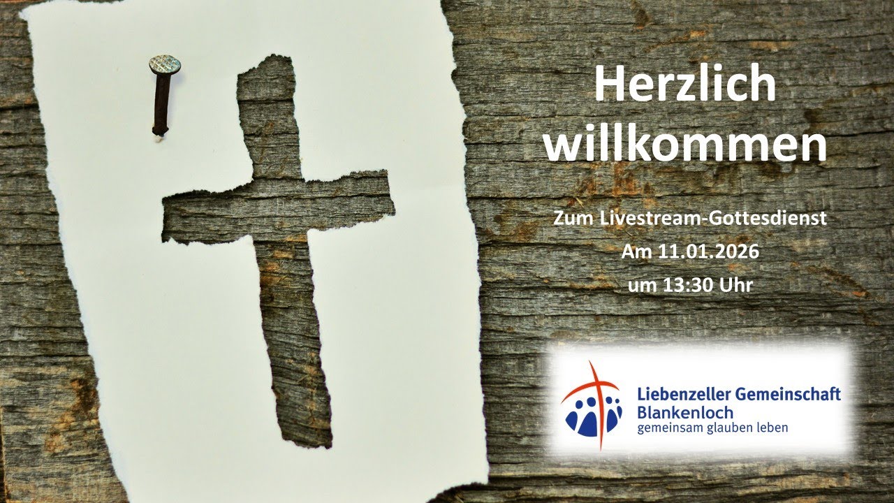 Gottesdienst am 11.01.2026 mit Markus Kersten