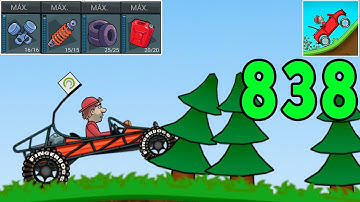 Hill Climb Racing - DUNE BUGGY in FOREST  - Gameplay Walkthrough Part 838  (Android,iOS)