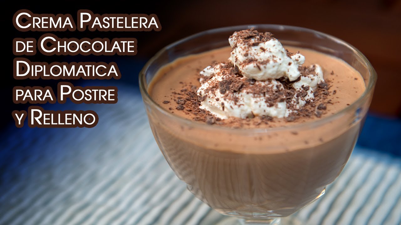 Como hacer crema de chocolate para tartas