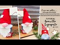 TUTORIAL GNOMETTO SEGNAPOSTO - in pile e feltro cucito a mano