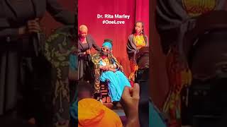 Dr. Rita Marley, wife of Bob Marley, receiving the Jamaica Consular General's Award. Congrats!🎊🎉👏🏿