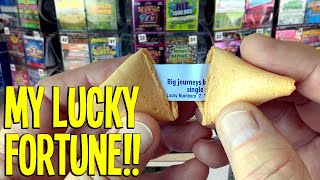 My Fortune Cookie PICKED A BIG WINNER!! $$$ Fixin To Scratch