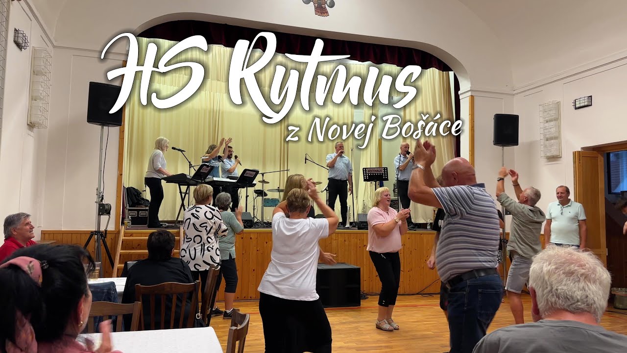 HS RYTMUS z Novej Bošáce - Zábava v Komňi 2025