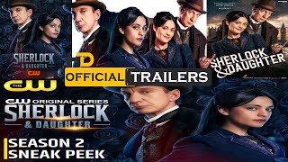 Sherlock &amp; Daughter S01 Official Trailer 2025 David Thewlis Blu Hunt Crime Thriller