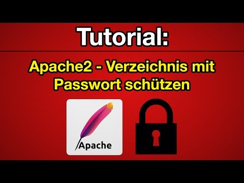 Tutorial: Apache2 - Verzeichnis mit Passwort schützen [Deutsch] [Full-HD]