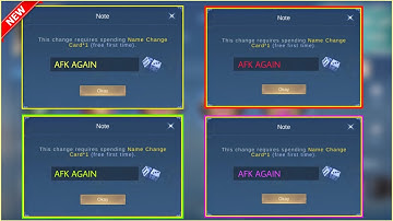 NEW TRICK TO COLOR YOUR NAME IN 2022 | MOBILE LEGENDS