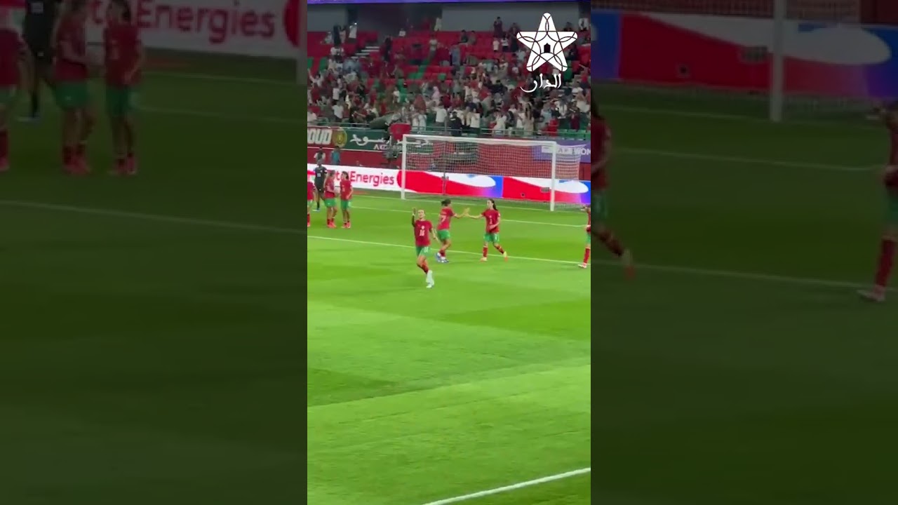 الهدف الثاني لسيدات المغرب في مرمى كينيا وفرحة كبيرة