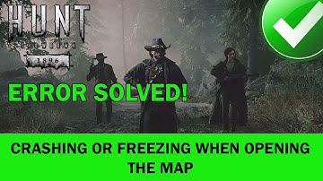 How to Fix Hunt Showdown 1896 Crashing or Freezing When Opening the Map