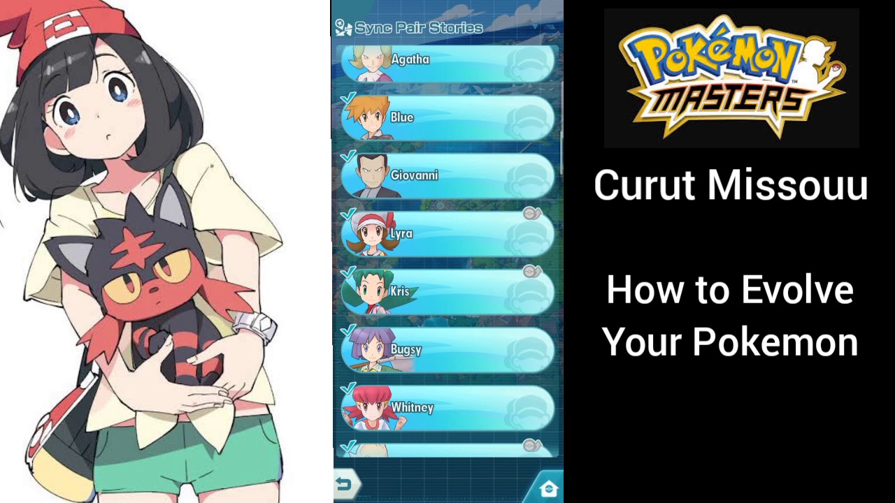 Evolve Pokemon Masters Guide To Show You How
