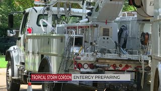Entergy on alert for storm