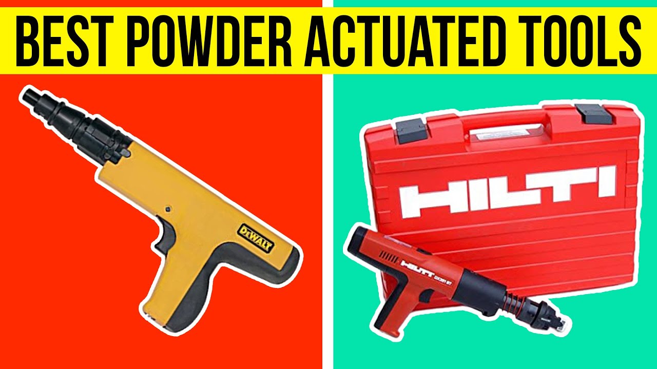 Top 5 Best Powder Actuated Tools