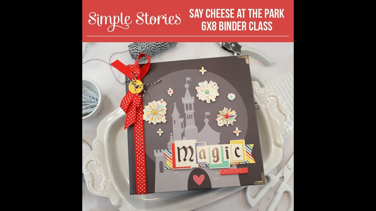 Say Cheese At the Park 6x8 SN@P! Binder Project