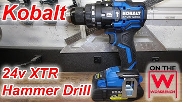 Kobalt 24v XTR Hammer Drill Kit