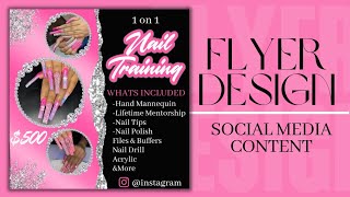 how to design a flyer using canva | diy flyers design