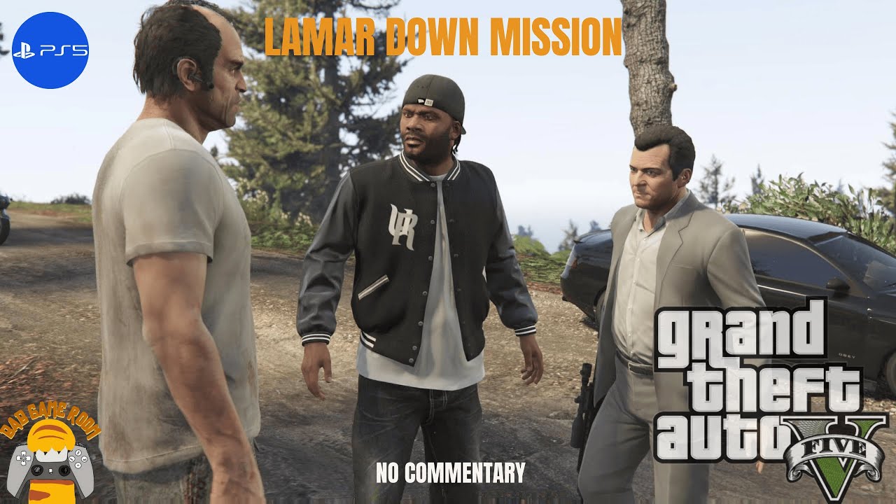 GTA 5 Lamar Down Mission Full Story Mode Gameplay Walkthrough 