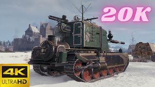 картинка: 20 тыс. урона с FV4005 Stage II, FV4005 World of Tanks #миртанков #WOT