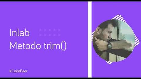 Metodo trim() JavaScript #CodeBeer