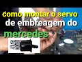 montagem do reparo do servo de embreagem do Mercedes 1620