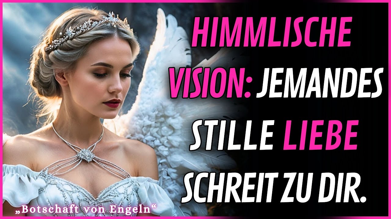 💕 Himmlische Vision: Die Stille Liebe Von Jemandem Schreit Zu Dir. | 💌 Botschaft Der Engel.