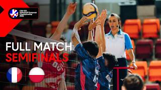 LIVE | France vs. Poland | CEV U22 Volleyball European Championship 2026 | Men
