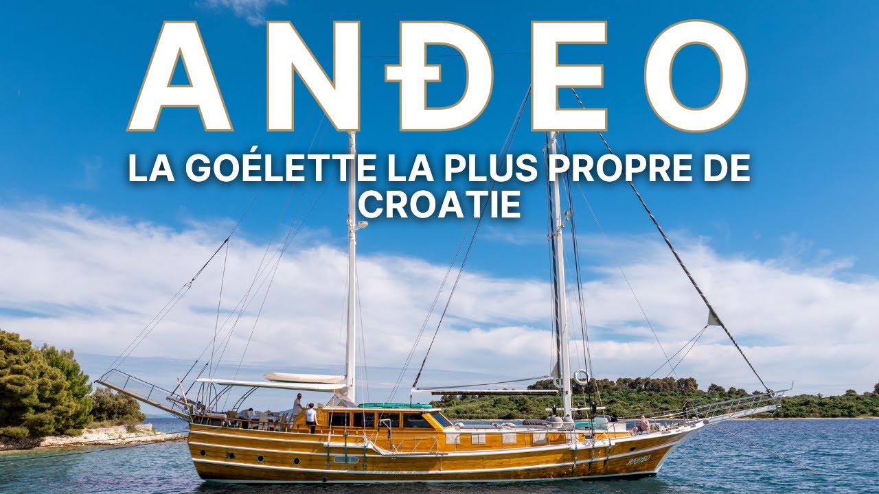 La goélette la plus propre de Croatie | Goélette Anđeo