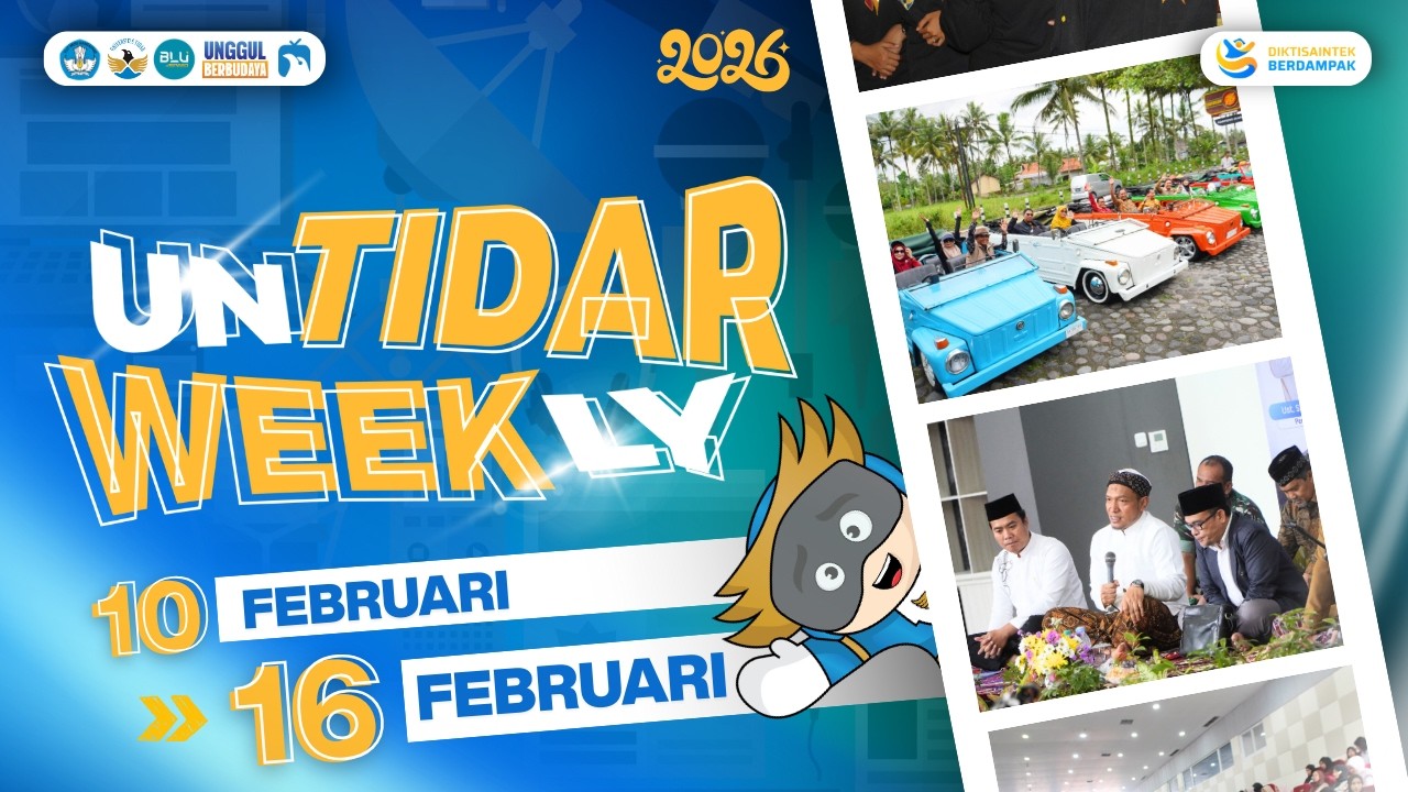 UNTIDAR WEEKLY 10 - 16 FEBRUARI 2026