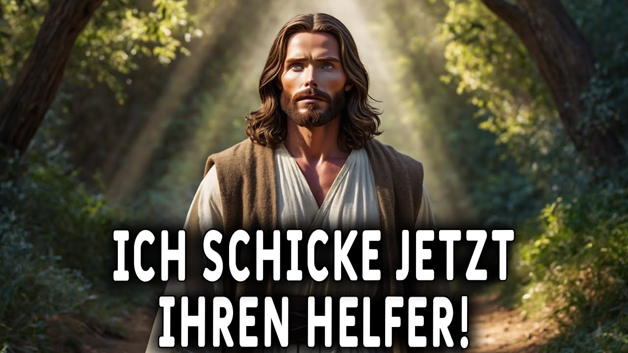 Gott sagt: Ich sende dir einen Helfer – er wird kommen, wenn du dies hörst…