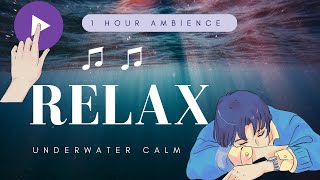 1 Hour of Underwater Ambience 🌊🐚for Deep Sleep  [Black Screen] by MoDo 17,545 views 1 year ago 1 hour