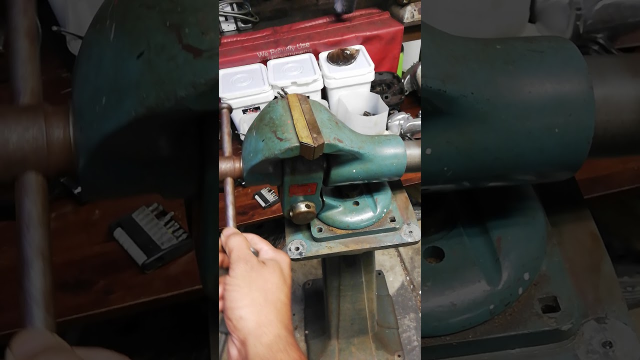 Very rare WALDOWN bench vice