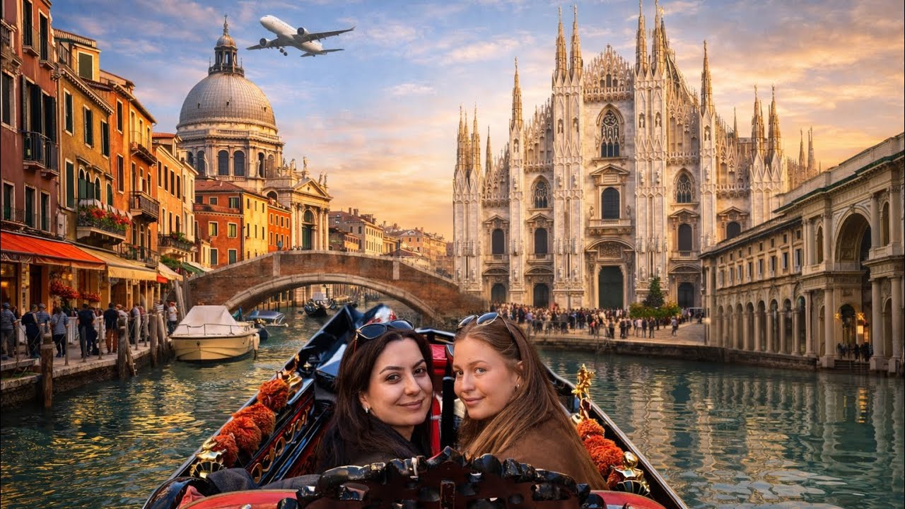 Åker (ÄNTLIGEN) och hälsar på Mari i Italien!!🇮🇹