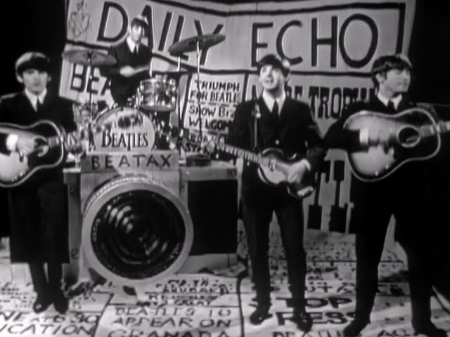 NEW * I Want To Hold Your Hand - The Beatles {Stereo} 1964 - YouTube