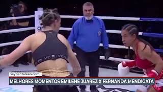 Amapaense Emilene Juarez, Esposa De Popó, Nocauteia Ex-Panicat Mendigata Em Luta Do Fms 4