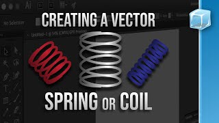 How to make a Spring or Coil in Adobe Illustrator