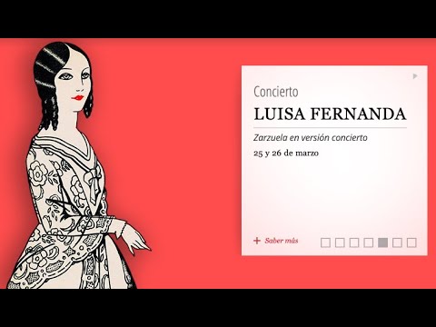 Luisa Fernanda. Zarzuela en versión concierto - YouTube