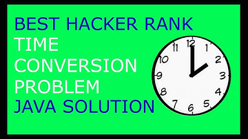 Best Hacker Rank Time Conversion Java Solution