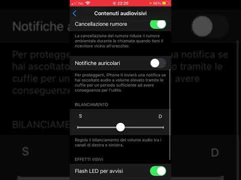 Video: Come faccio a far lampeggiare il LED per le chiamate in arrivo?